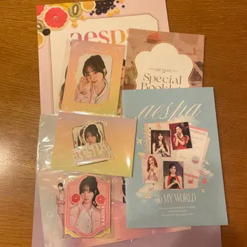 aespa MY-J FC 계속 혜택 트레이딩 카드 카리나 팬클럽 뉴스레터