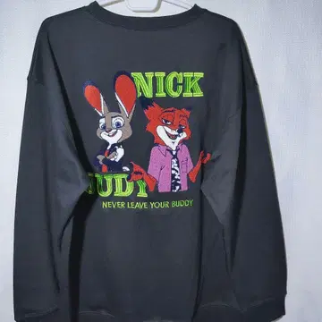 새상품 트레이닝복 XL 주디 닉 주토피아 디즈니 사가 자수