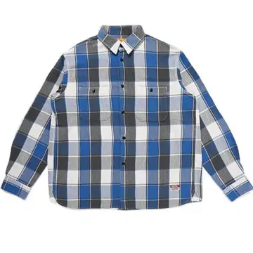 새상품급 L 사이즈 L/S BIG CHECK SHIRT 챌린저