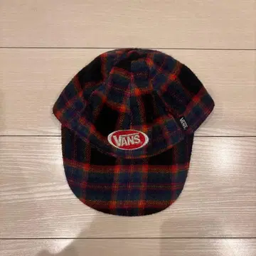 VANS 체크 무늬 캡