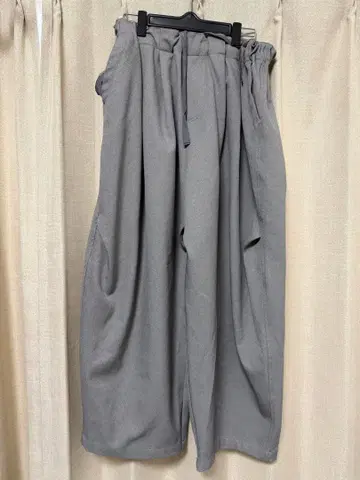 mizuiroind 그레이 사루엘 팬츠