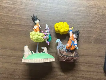 드래곤볼 피규어 어린 시절의 손오공 근두운 치치 손오공 근두운ver