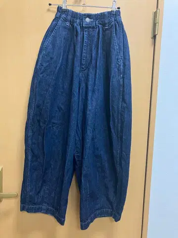 하자품 HARVESTY 10oz 데님 서커스 팬츠 size0