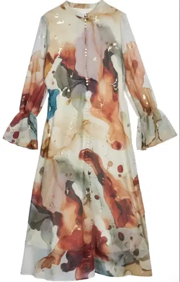 Ameri UNDRESSED AMELIA INK ART DRESS