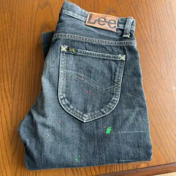 [한정판] Lee 블랙 청바지 BEAMS 31인치