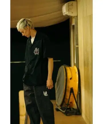 아이스크림 와플 이지 팬츠 XL 초콜릿 블랙