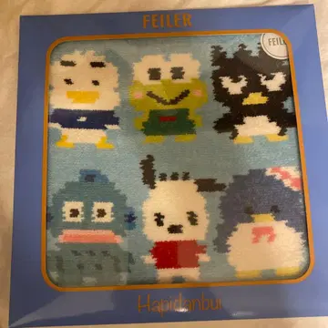 익명 배송 산리오 하피단부이 페이러 슈니르 직조 손수건