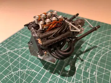 1/12 빅 스케일 Tyrrell 003 엔진 모델 타미야