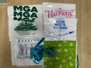 Mrs. GREEN APPLE 라이브 쇼핑백 6개