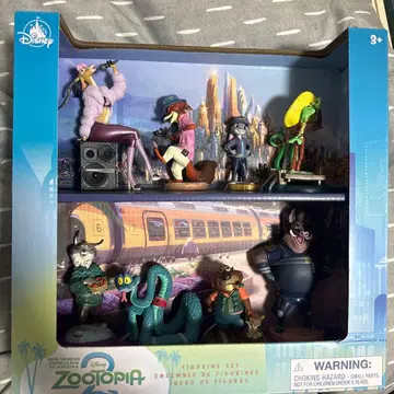 디즈니 주토피아 피규어 세트 닉 펜 케이스