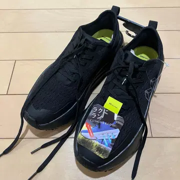 만담 플라이 기어 런처 블랙 스니커즈 24.5cm