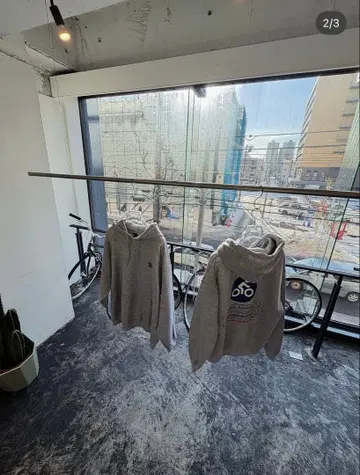 wake.sapporo x barber sakoto 후드티 M