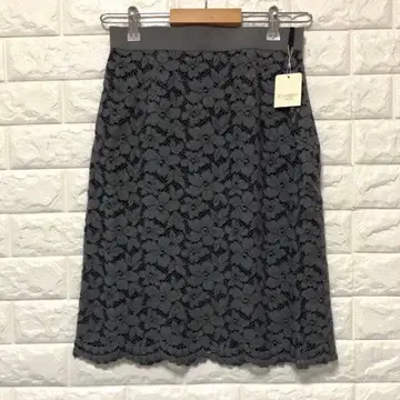 스트로베리 필드 [ 새상품 ] 레이스 스커트 그레이 M