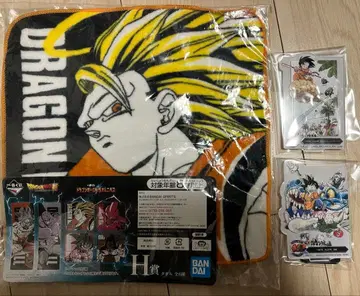 드래곤볼 제일복권 아크릴&타월 세트