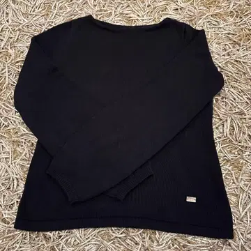 FOXEY 블랙 긴팔 니트 38
