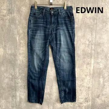 EDWIN MX466 스키니 데님 심플 캐주얼 롱 레그 슬림