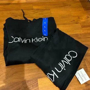 Calvin Klein 맨투맨 셋업 블랙 L 사이즈