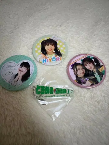 초 도키메키 선전부 도키센 요시카와 히요리 캔뱃지 세트
