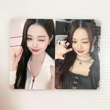 원영 트레이딩 카드 세트 회장 한정판 리얼 이벤트 WAVE IVE