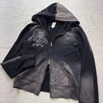 에드 하디 크리스찬 오드 제이 스컬 후드티 그런지 큐빅