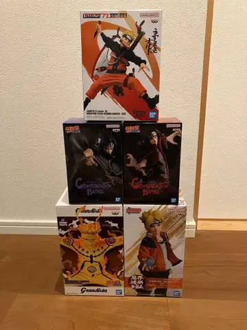 나루토 볼트 피규어 5체 세트 Grandista 등 5체 세트!