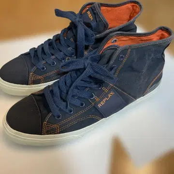 새상품급 REPLAY 데님 스니커즈