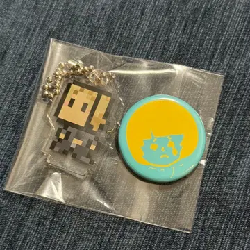 ExWHYZ mayu 캔뱃지 픽셀 키링