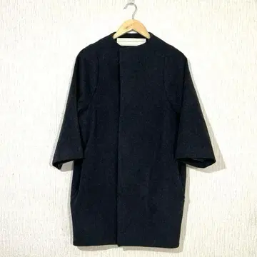 nitca 니토카 캐시미어 혼방 코쿤 코트 다크 그레이