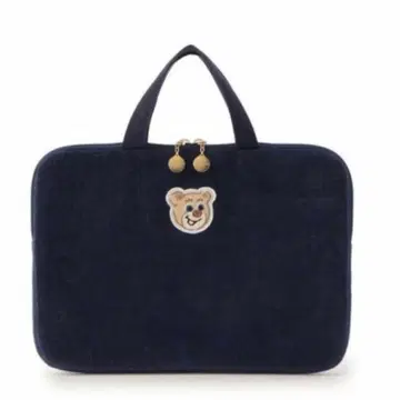 러브러리 바이 페이러 올드 테디 브리프 케이스 PC 케이스 네이비