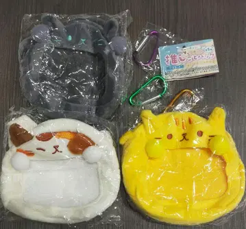 최애 활동 가방 마스코트 냥코 타입 고양이 삼색 고양이 크로네코