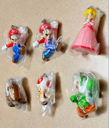 슈퍼 마리오 마스코트 참 컬렉션 2 묶음 판매 [ 시크릿 포함 ]