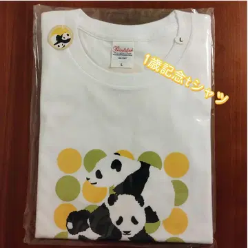 샤오샤오 레이레이 1주년 기념 T셔츠 우에노 동물원