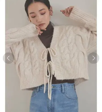 Stylevoice for xxx 숏 케이블 가디건