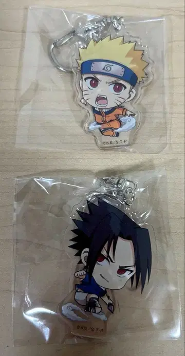 나루토 키링 세트.