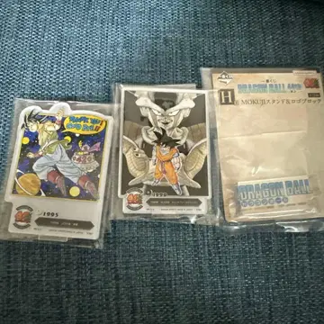 제일복권 드래곤볼 40th 아크릴 스탠드 로고 블록