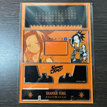 샤먼킹 아사쿠라 요 아크릴 탁상 만년 달력