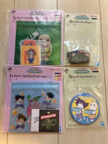 제일복권 드래곤볼 스냅 컬렉션 2 G, I상 4개 세트