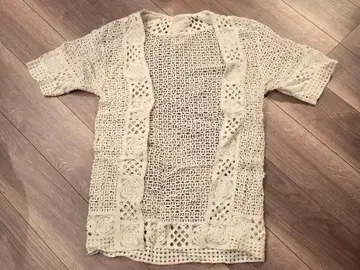 GYDA 화이트 가디건 M