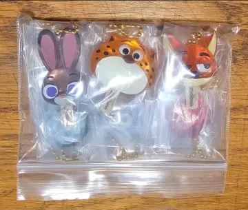 디즈니 주토피아 아이스캔디 키링 전 6종 세트 컴프