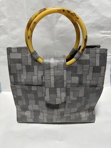 MISTICA 기하학 패턴 핸드백