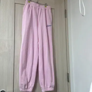 Discus 핑크 스웨트 팬츠