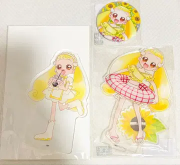 오쟈마녀 도레미 웹 복권 캔뱃지 아크릴 스탠드 하나짱