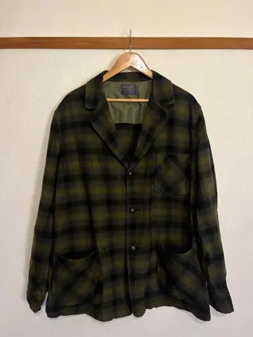 [ 60s ] PENDLETON 보드 셔츠 테일러드 셔츠 굿 컬러 XL