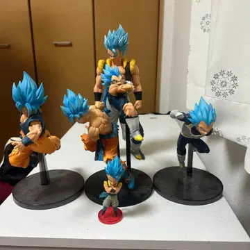 드래곤볼 액션 피규어 5체 세트