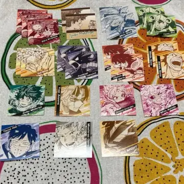 히로아카 원화전 스퀘어 스티커 총 24장