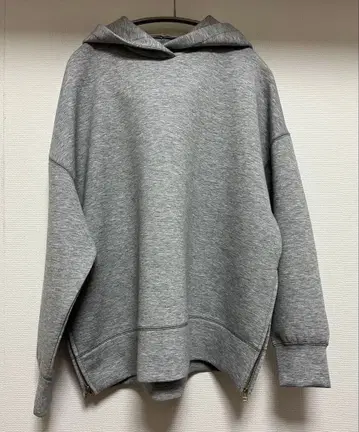 BEAUTY FORM JERSEY 사이드ZIP 후디