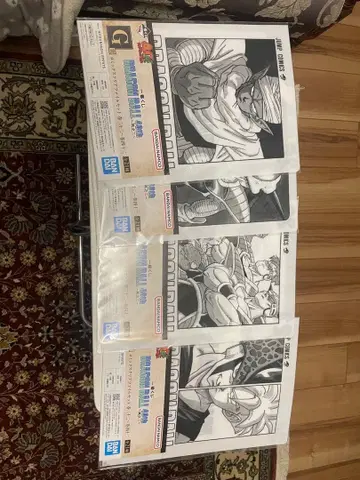 제일복권 드래곤볼 40주년 클리어 파일 4종(22, 23, 26, 34)