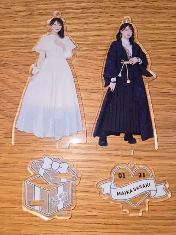 사사키 마이카 생탄 기념 세트 아크릴 스탠드 브로마이드 이코러브 이퀄러브