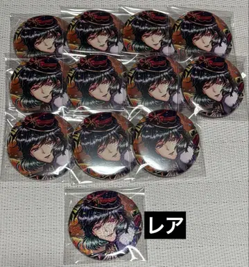 악마 집사와 검은 고양이 아쿠네코 캔뱃지 바토칸 바토칸 레어 바스틴