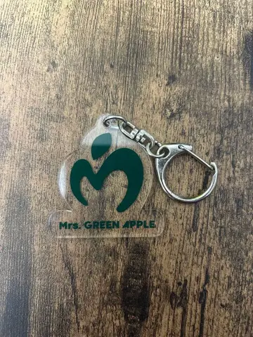 Mrs. GREEN APPLE 로고 키링
